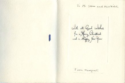 (Rose, 1930-2002, Princess, Sister of Queen Elizabeth II, Countess of Snowdon) — Sophie Dupré Autographs