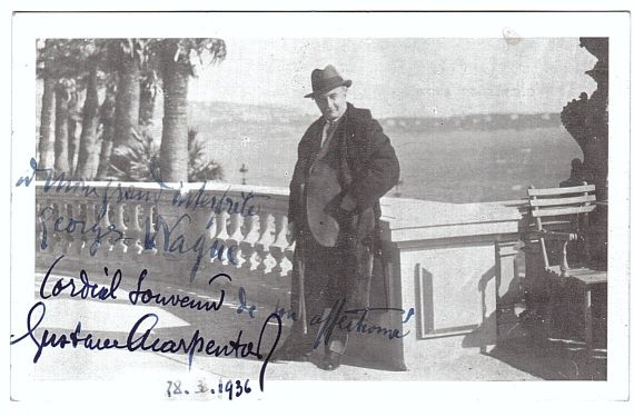(Gustave, 1860-1956, French Operatic Composer) — Sophie Dupré Autographs