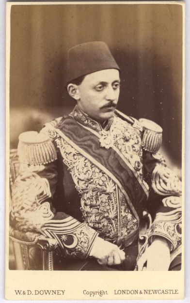 (1840-1904, 33rd Sultan of the Ottoman Empire who reigned from May 30th to 31st August 1876)] — Sophie Dupré Autographs