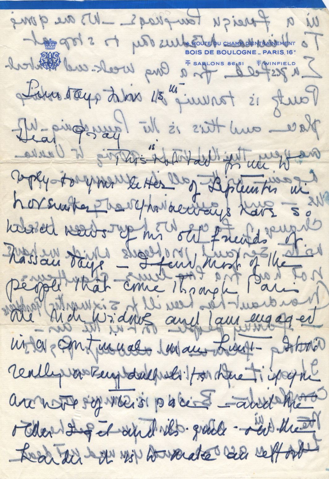 (Duchess of, Wallis Simpson, 1896-1986, Wife of Edward VIII) — Sophie Dupré Autographs