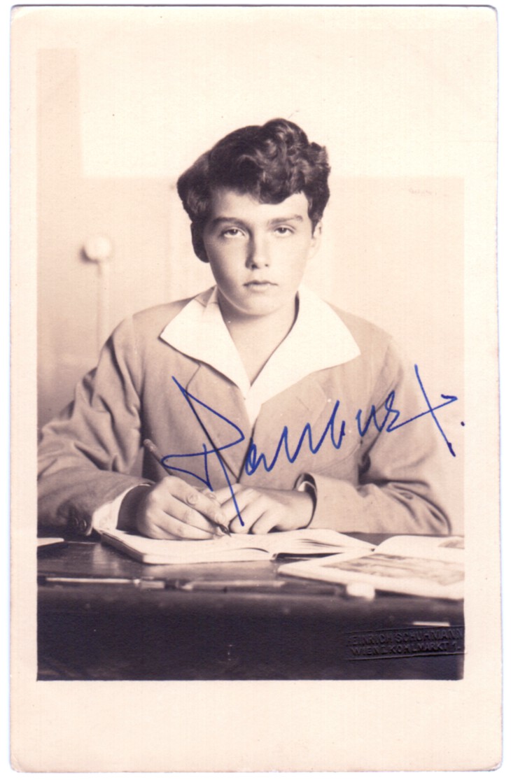 (von Hapsburg, 1912-2011, Emperor of Austria in waiting) — Sophie Dupré Autographs