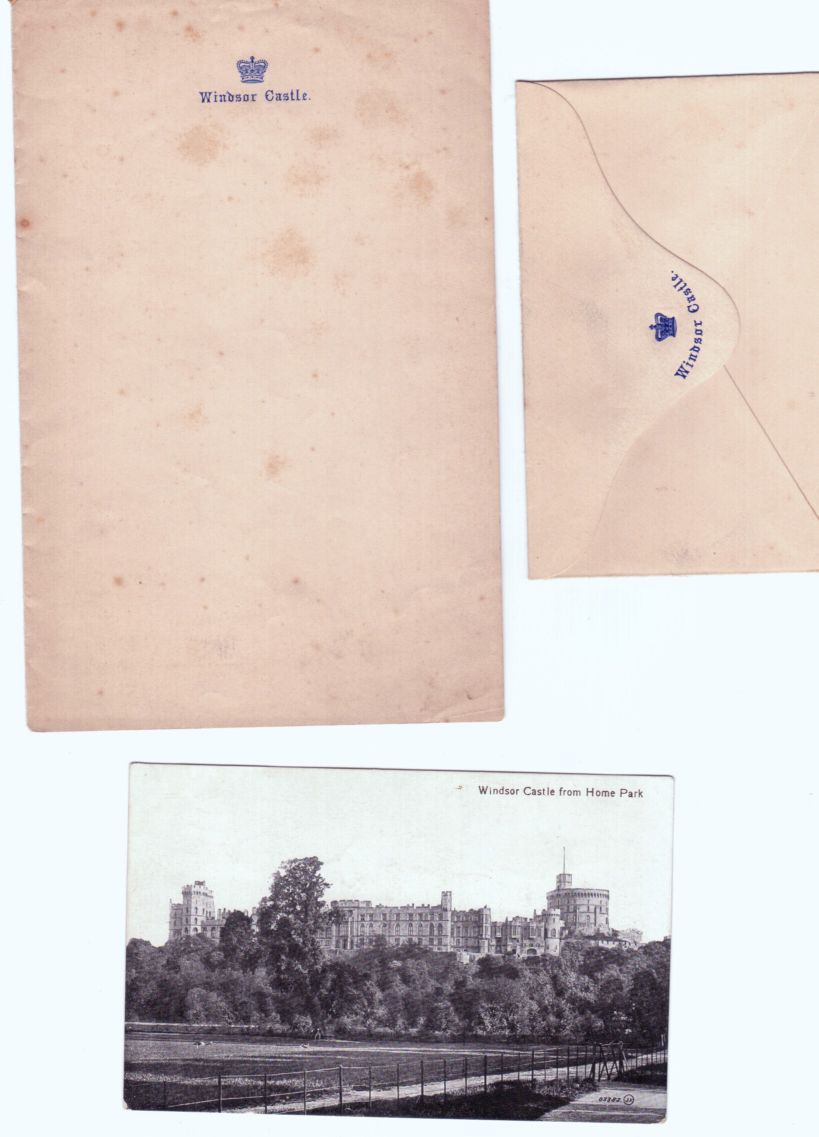 Blank Writing Paper and Envelope (Waterlow's) — Sophie Dupré Autographs