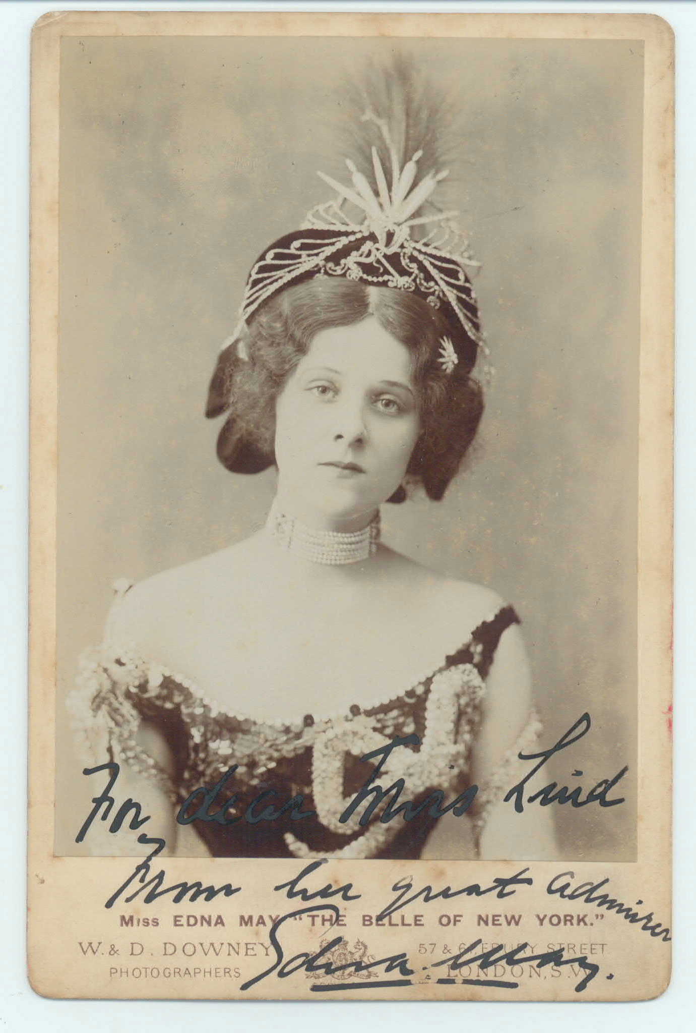 (Edna, 1878-1948, American actress) — Sophie Dupré Autographs