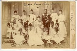 (1865-1936, King of Great Britain), & 'May', MARY (of Teck, 1867-1953, his Queen)] — Sophie Dupré Autographs