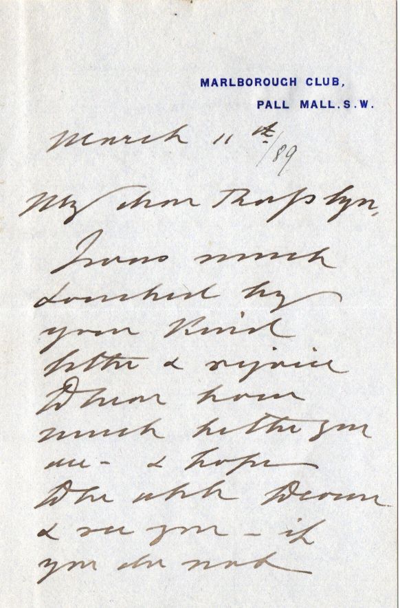 (1841-1910, King of Great Britain) — Sophie Dupré Autographs