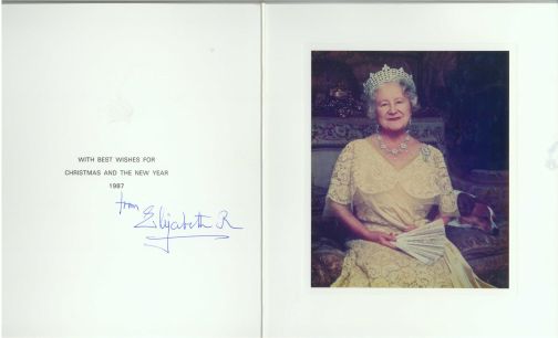 (The Queen Mother, 1900-2002, Queen of George VI) — Sophie Dupré Autographs