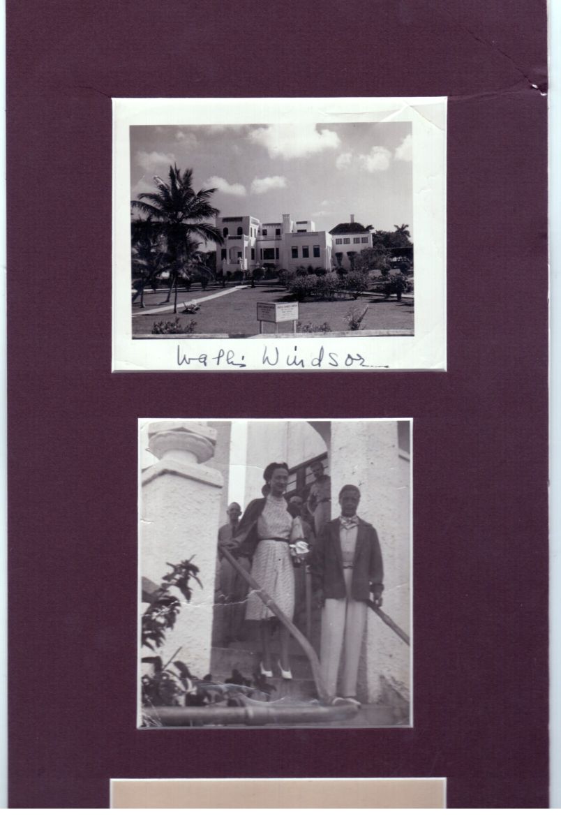 (1894-1972, King of Great Britain, Later the Duke of Windsor) & the Duchess of WINDSOR (Wallis Simpson, 1896-1986, his wife) — Sophie Dupré Autographs