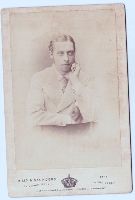 (George Albert, 1853-1884, 4th Son of Queen Victoria, Duke of Albany, a haemophiliac, died after an accident on 28th March in Cannes)] — Sophie Dupré Autographs
