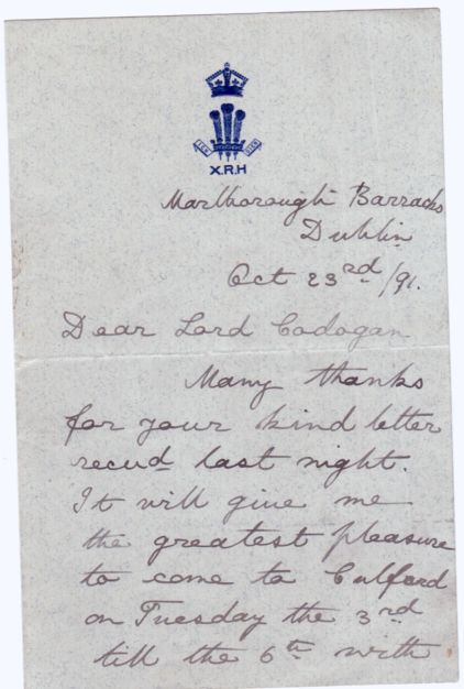 (1865-1936, King of Great Britain) — Sophie Dupré Autographs