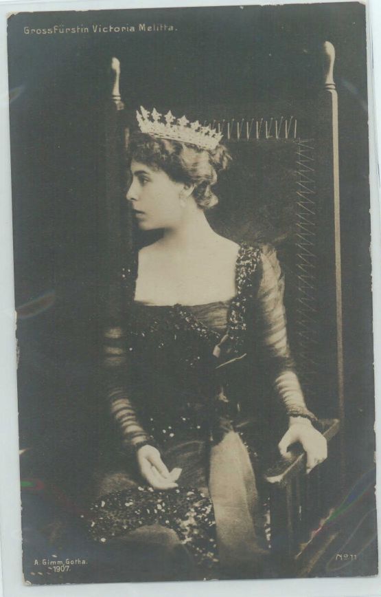 (1876-1936, wife of Grand Duke Ernst Ludwig of Hesse and secondly Grand Duke Kirill Vladimirovitch of Russia, granddaughter of Queen Victoria)] — Sophie Dupré Autographs