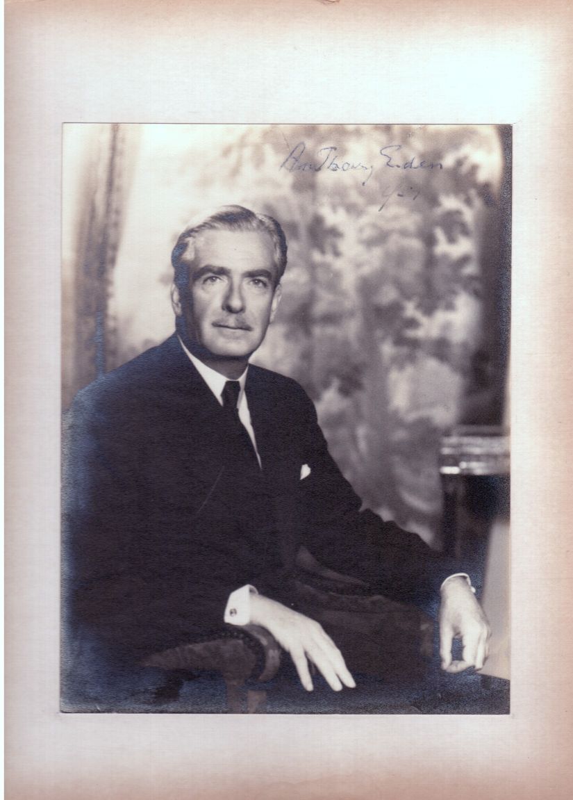 (Sir Anthony, Earl of Avon, 1897-1977, Prime Minister) — Sophie Dupré Autographs