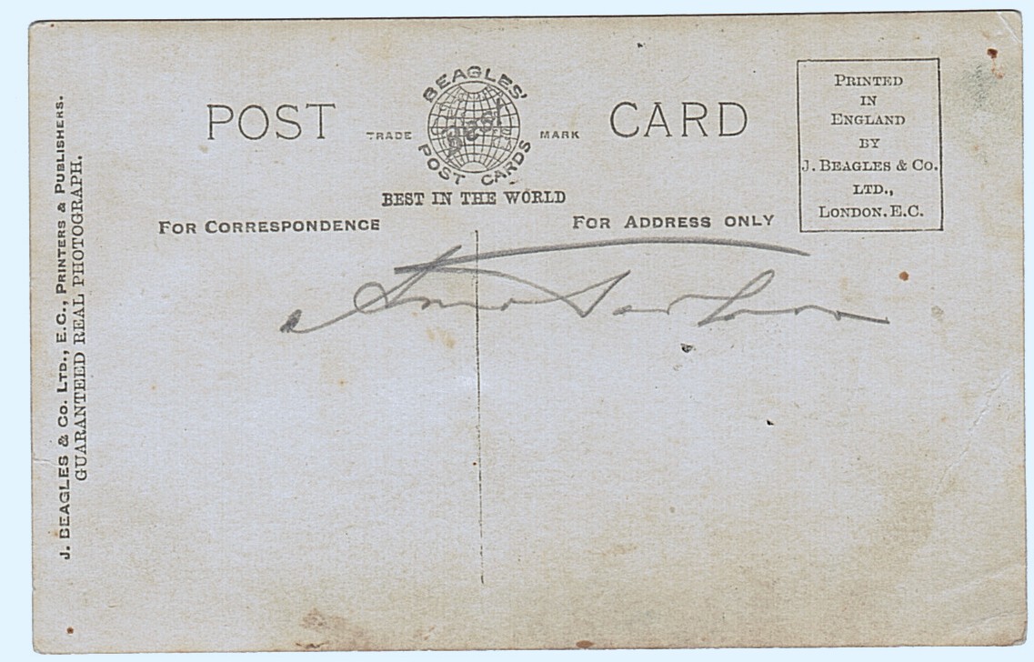 (Anna, 1885-1931, Russian Ballerina) — Sophie Dupré Autographs