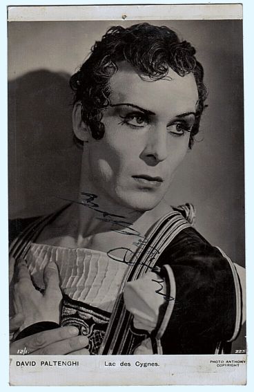 (David, 1919-1961, Ballet Dancer & Choreographer) — Sophie Dupré Autographs