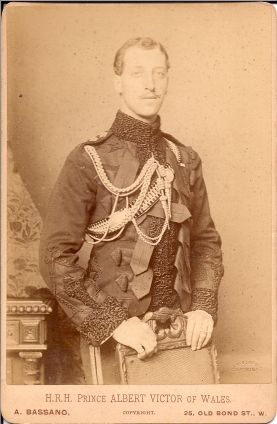 (Christian Edward, Duke of Clarence, 1864-1892, Eldest Son of Edward VII)] — Sophie Dupré Autographs