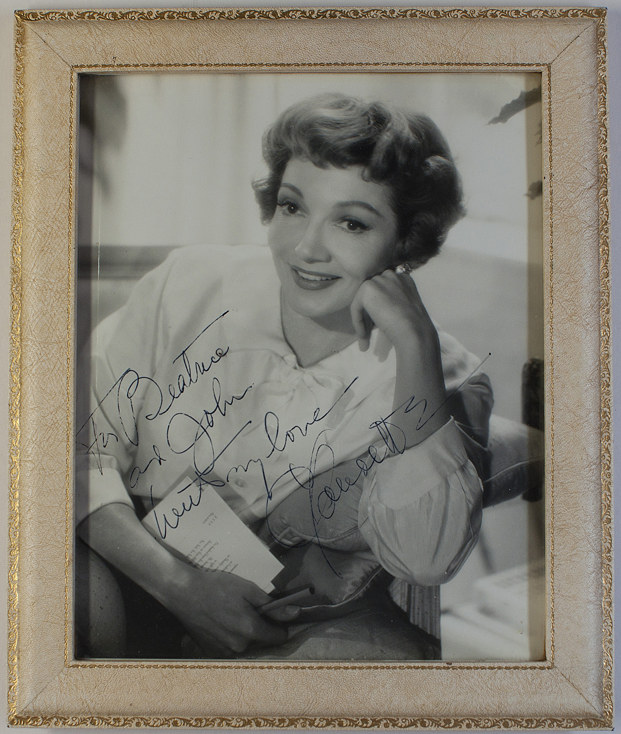 (Claudette, 1903-1996, French Leading Lady) — Sophie Dupré Autographs