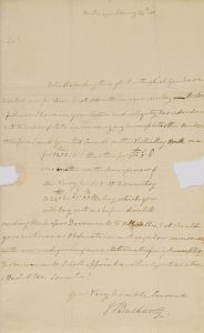 (Sir John Thomas, 1748-1817, K.B., Admiral, from 1813 1st Bart.) — Sophie Dupré Autographs