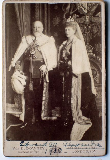 (of Denmark, 1844-1925, Queen of Edward VII) — Sophie Dupré Autographs