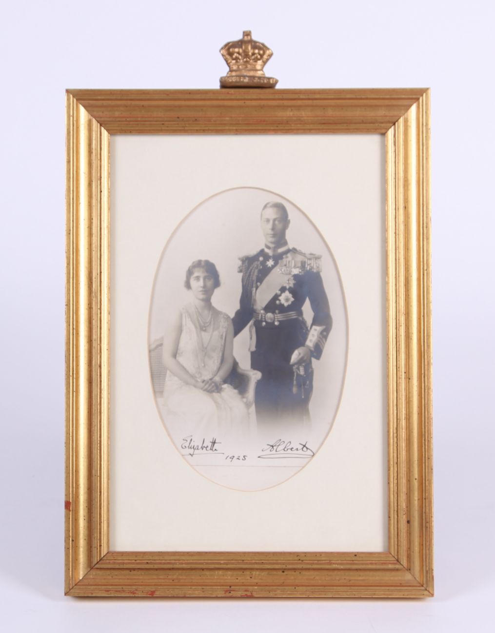 (1895-1952, King of England) & ELIZABETH (1900-2002, Queen of Great Britain) — Sophie Dupré Autographs