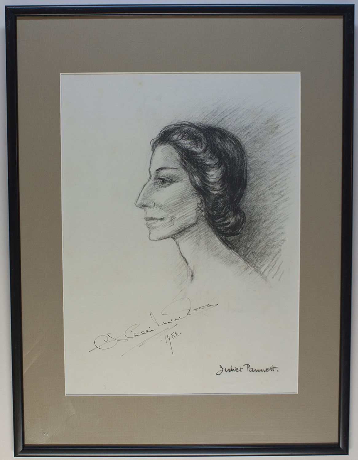 (Dame Alicia, 1910-2004, Ballerina and Choreographer) & Juliet PANNETT (1911-2005, Portrait Painter, FRSA) — Sophie Dupré Autographs