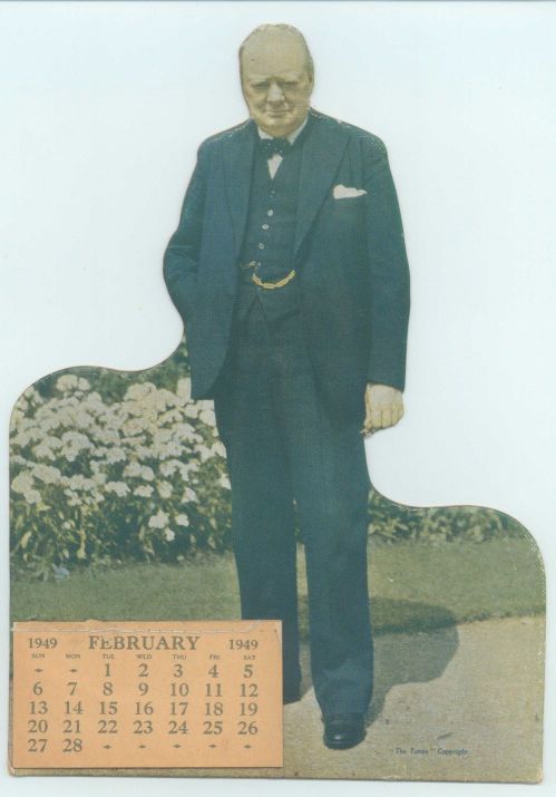 (Sir Winston Spencer, 1874-1965, Prime Minister) — Sophie Dupré Autographs