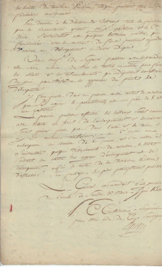 (François-Joseph, 755-1820, Marshal of France, Duke of Danzig) — Sophie Dupré Autographs