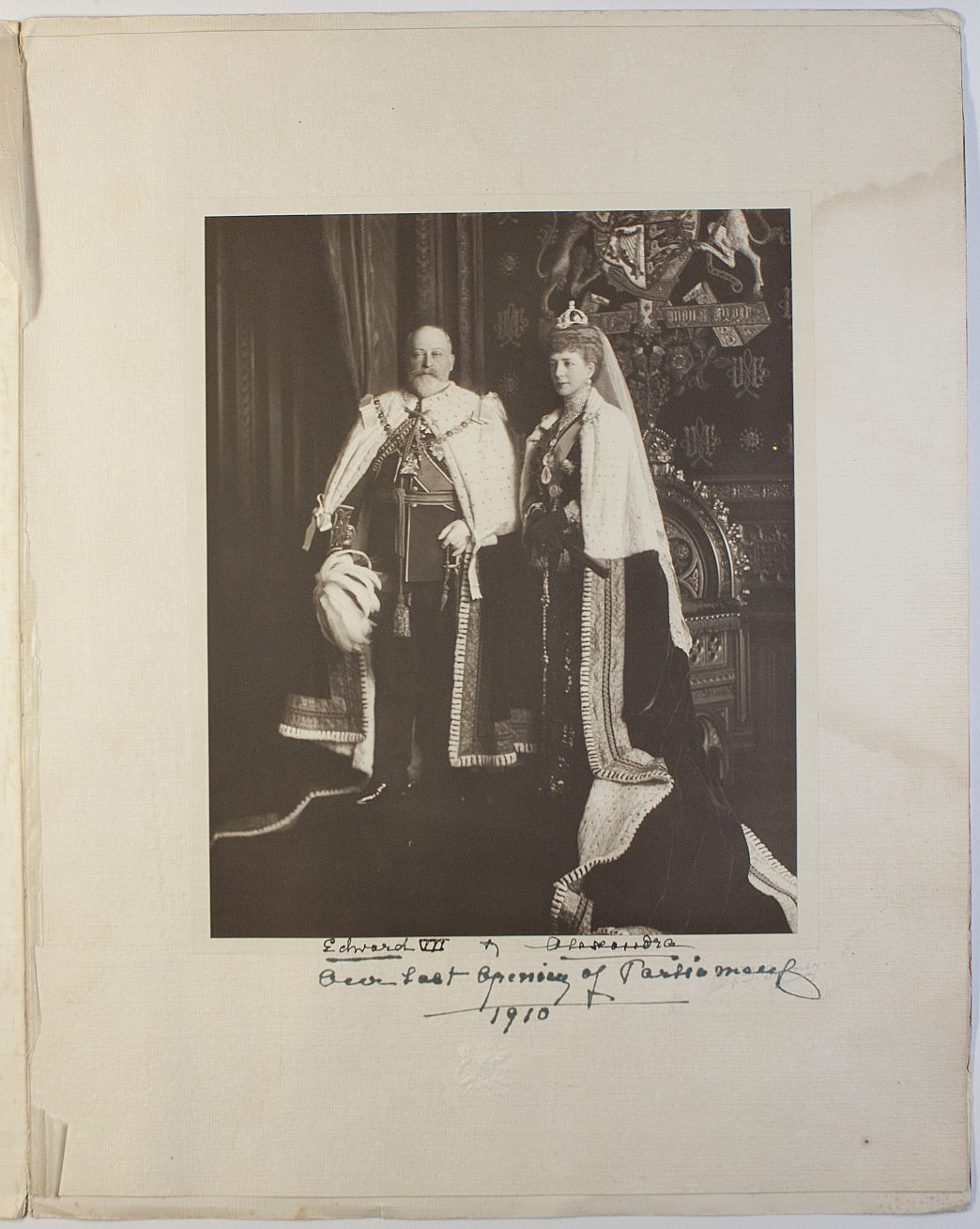 (of Denmark, 1844-1925, Queen of Edward VII) — Sophie Dupré Autographs