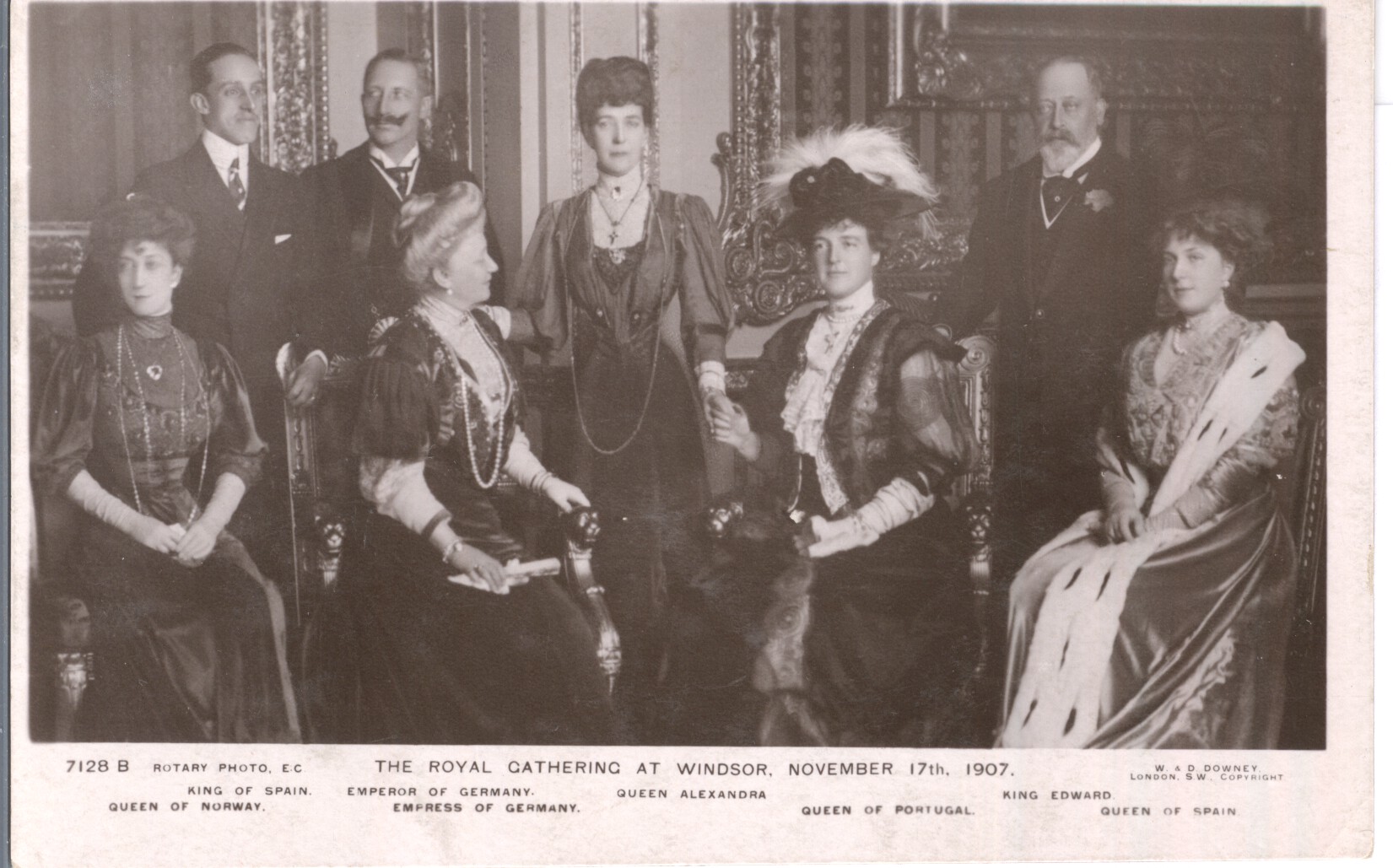 (1841-1910, King of Great Britain) & ALEXANDRA (of Denmark, 1844-1925, his Queen)] — Sophie Dupré Autographs