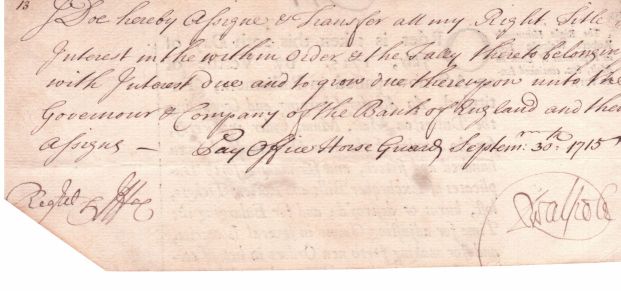 (Sir Robert, 1st Earl of Orford, 1676-1745, 1st British Prime Minister) — Sophie Dupré Autographs