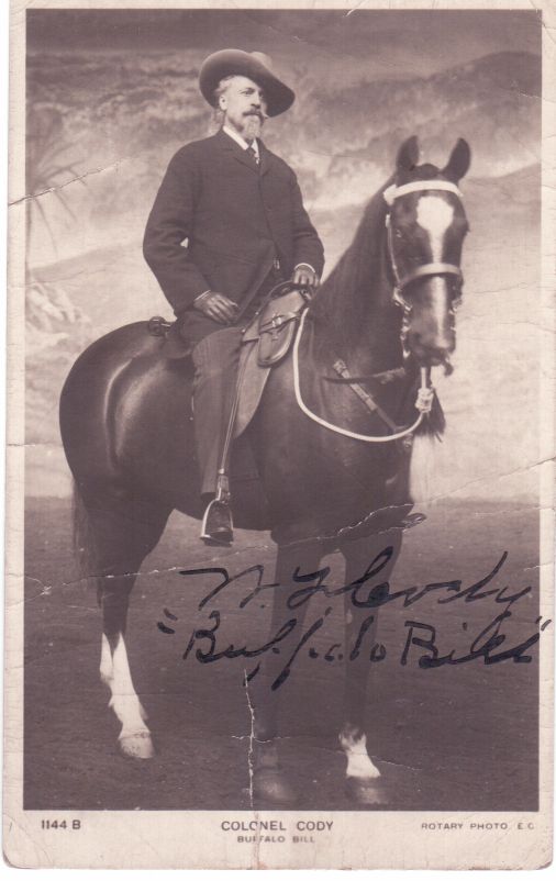 (William Frederick, 1846-1917, 'Buffalo Bill', American Scout and Showman) — Sophie Dupré Autographs