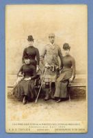 (Christian Edward, Duke of Clarence, 1864-1892, Eldest Son of Edward VII) with His sisters Princess LOUISE (Alexandra Dagmar, 1867-1931, Princess Royal, Duchess of Fife, Daughter), Princess VICTORIA (1868-1935) and Princess MAUD (1869-1938, later Queen of Norway)] — Sophie Dupré Autographs