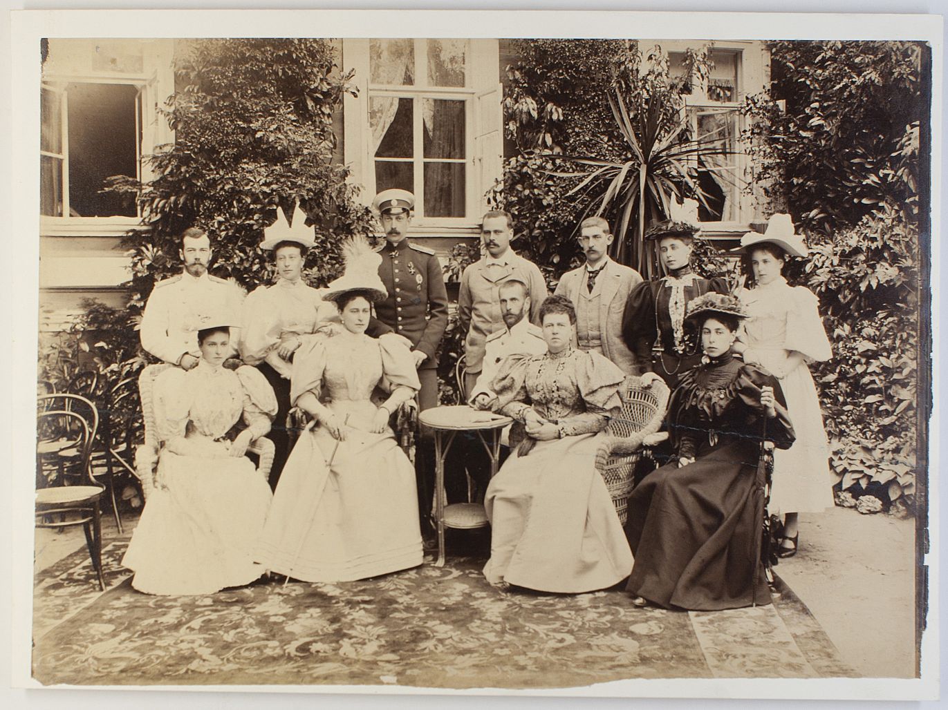 (1868-1918, Tsar of Russia from 1894, Assasinated after the Revolution), ALEXANDRA FEODOROVNA (1872-1918, the Tsarina)] — Sophie Dupré Autographs