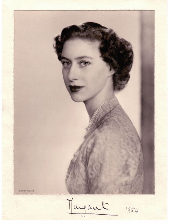 (Rose, 1930-2002, Princess, Sister of Queen Elizabeth II, Countess of Snowdon) — Sophie Dupré Autographs