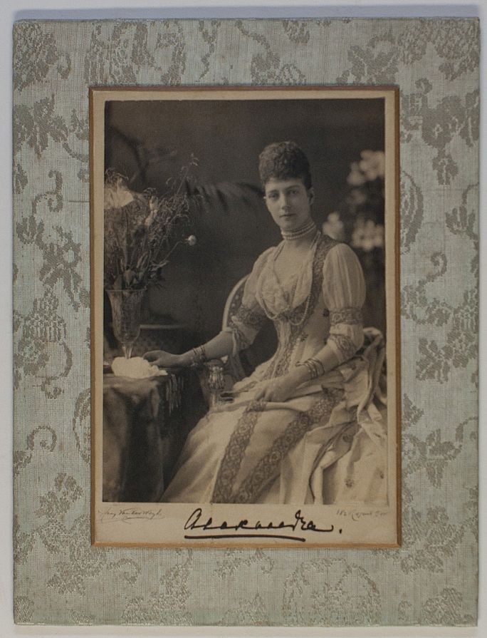 (of Denmark, 1844-1925, Queen of Edward VII) — Sophie Dupré Autographs