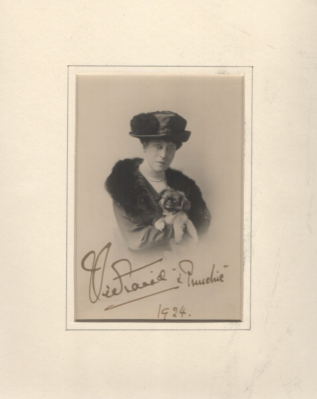 (1868-1935, Princess, Daughter of Edward VII & Alexandra) — Sophie Dupré Autographs