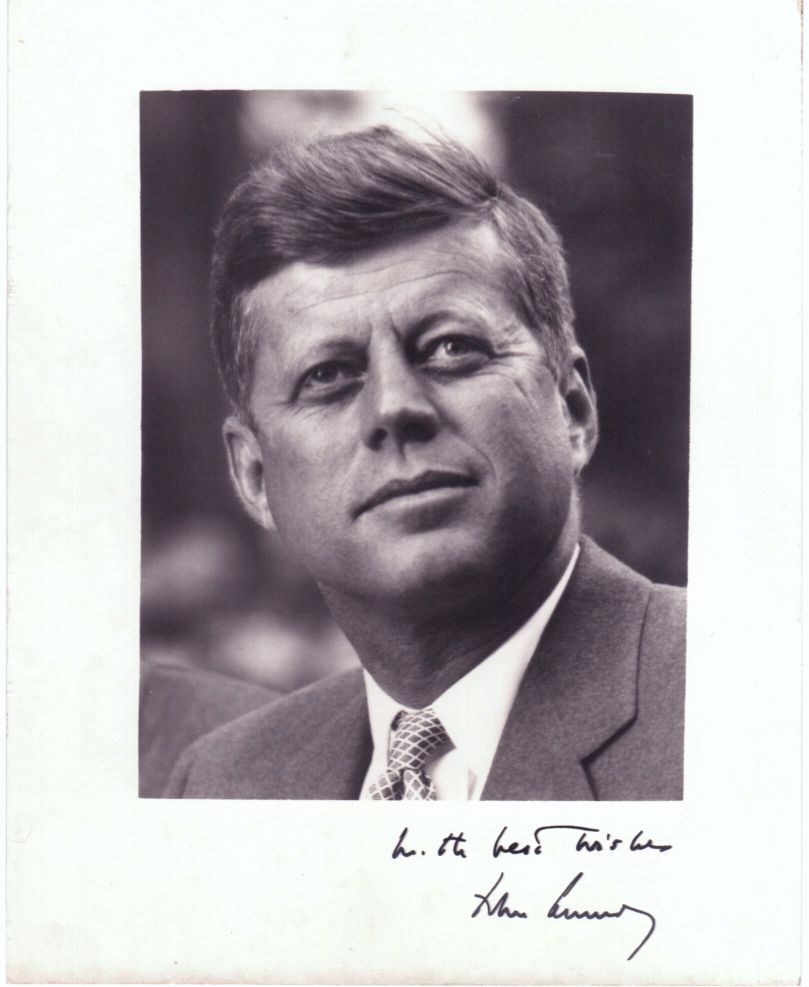 (John Fitzgerald, 1917-1963, 35th President of the United States, Assassinated in Dallas)] — Sophie Dupré Autographs
