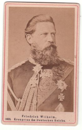(Wilhelm Nikolaus, 1831-1888, son-in-law of Queen Victoria, Emperor of Germany for 99 days) — Sophie Dupré Autographs