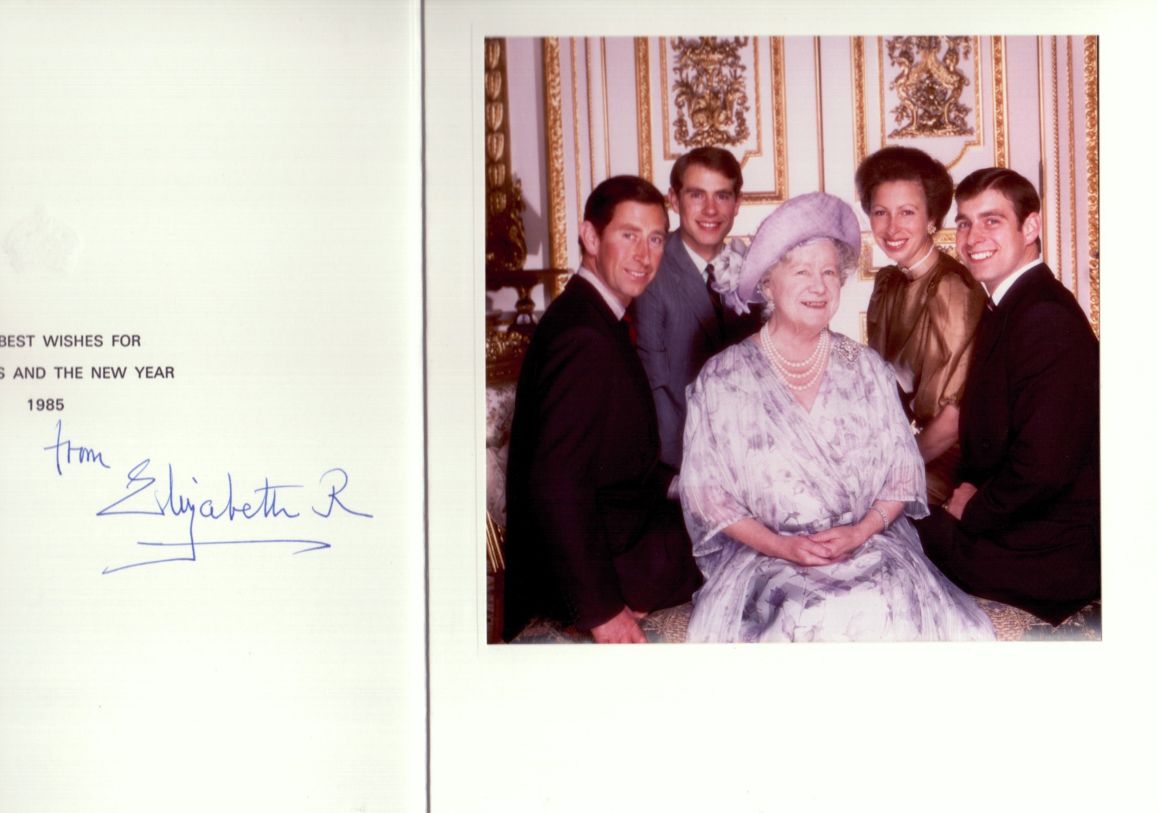 (The Queen Mother, 1900-2002, Queen of George VI) — Sophie Dupré Autographs