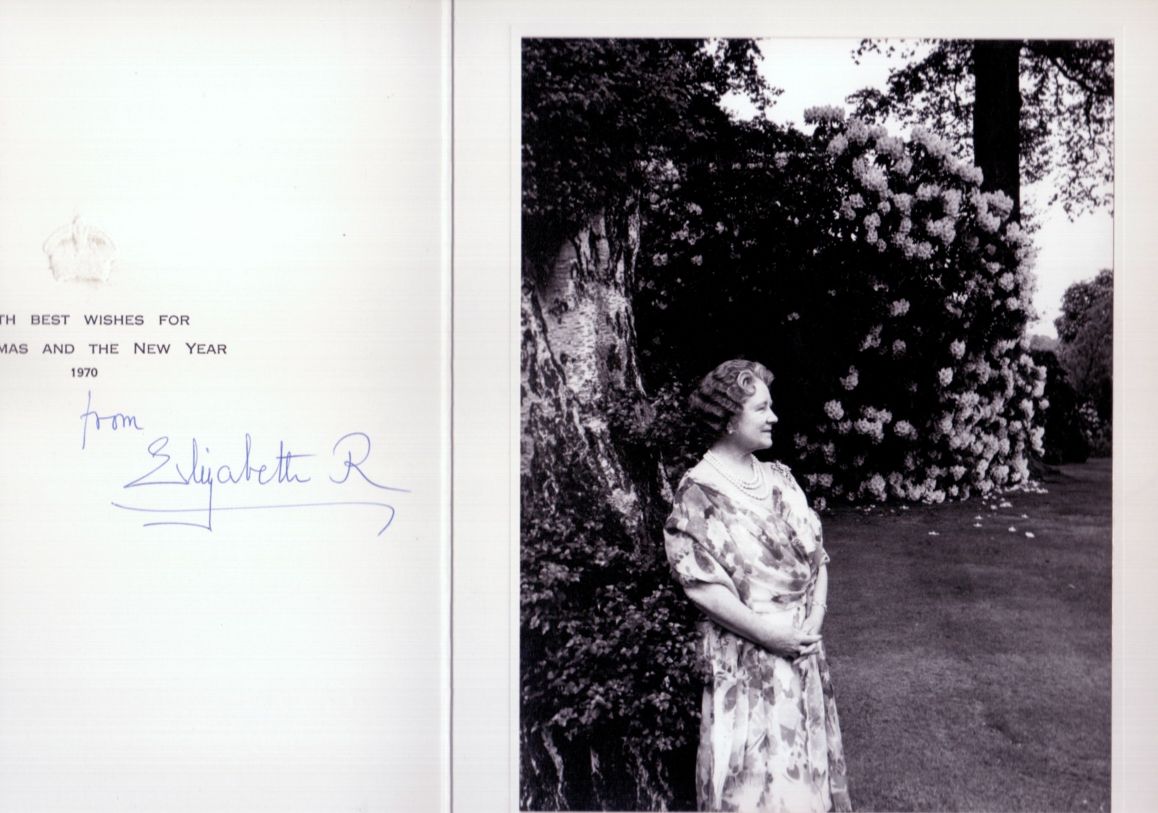 (The Queen Mother, 1900-2002, Queen of George VI) — Sophie Dupré Autographs