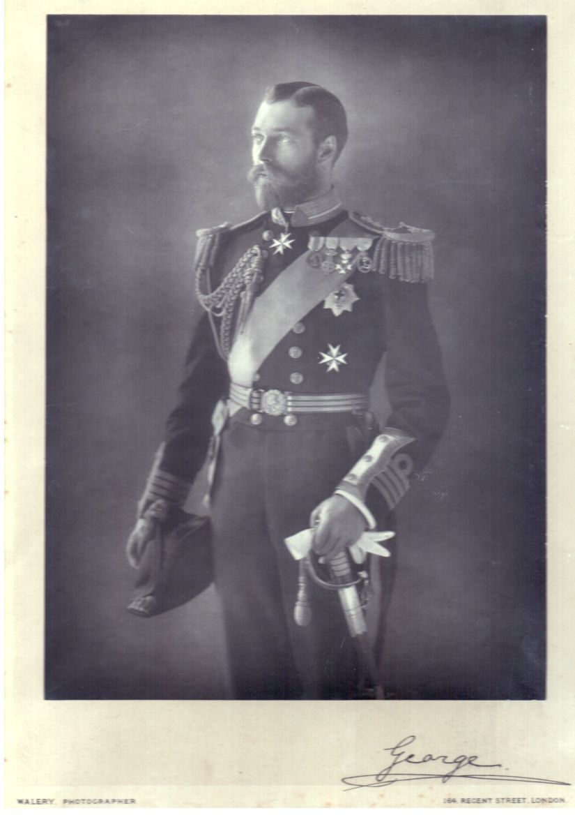 (1865-1936, King of Great Britain) — Sophie Dupré Autographs