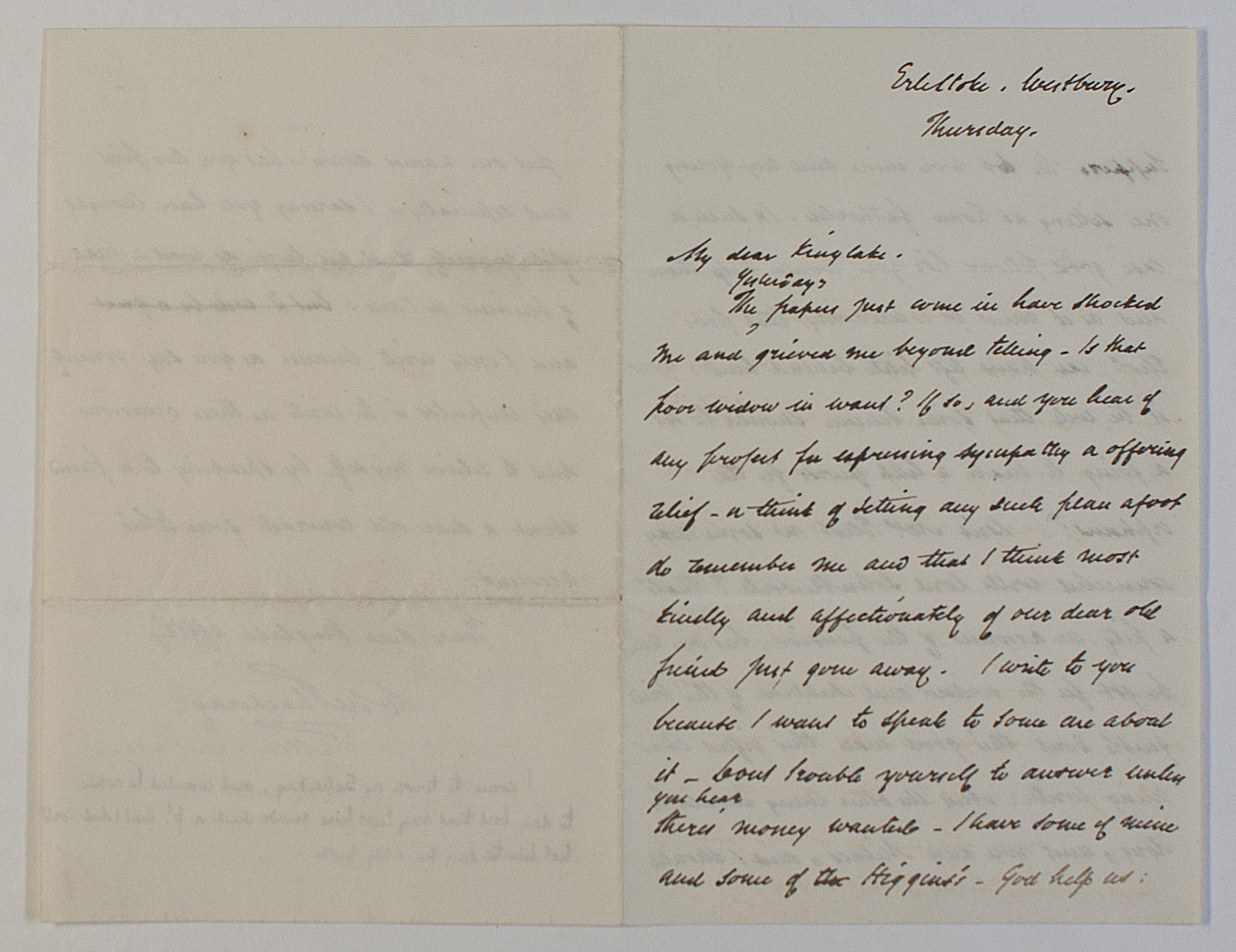 (William Makepeace, 1811-1863, Novelist) — Sophie Dupré Autographs