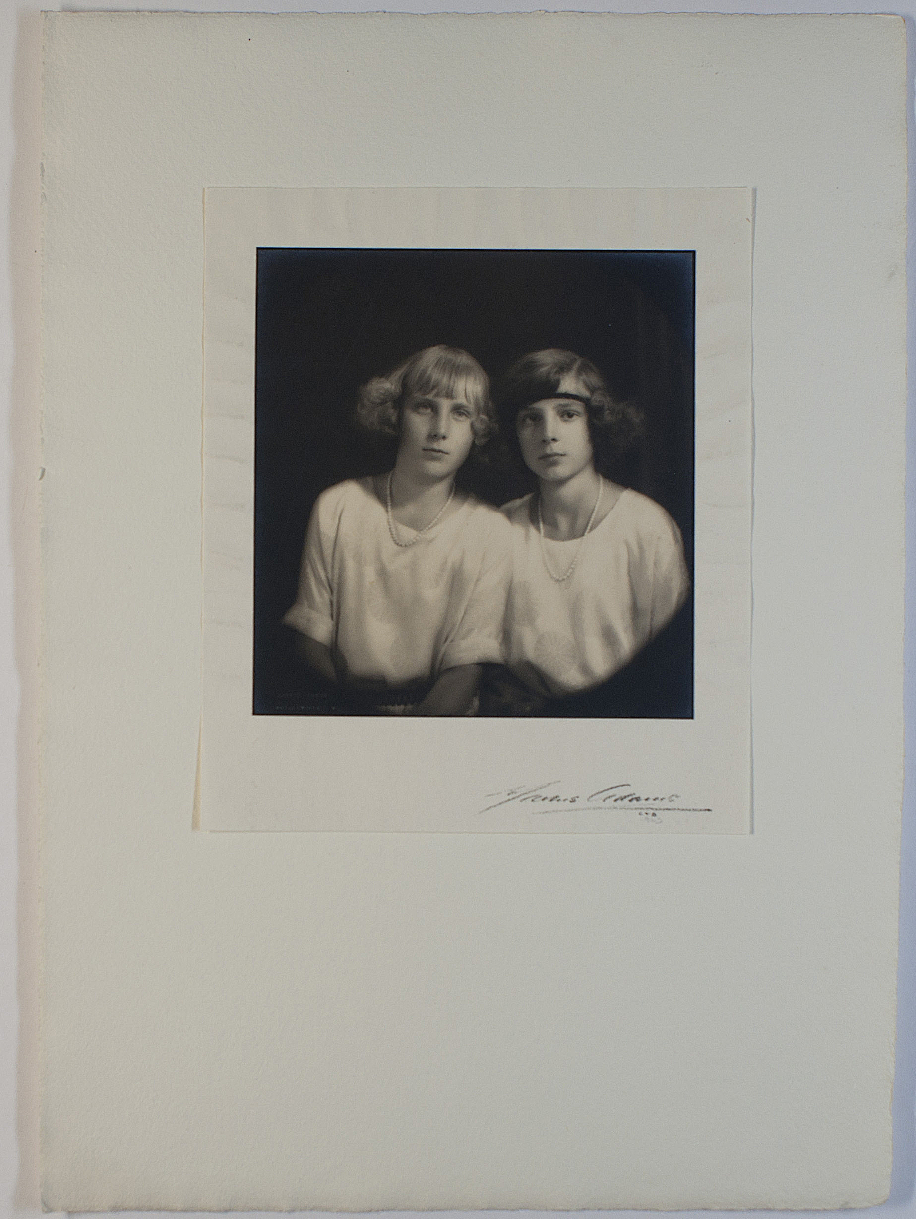(1909-2002) and MARIA CRISTINA (1911-1996), Infantas, the daughters of Alfonso XIII and Queen Victoria Eugenia] — Sophie Dupré Autographs