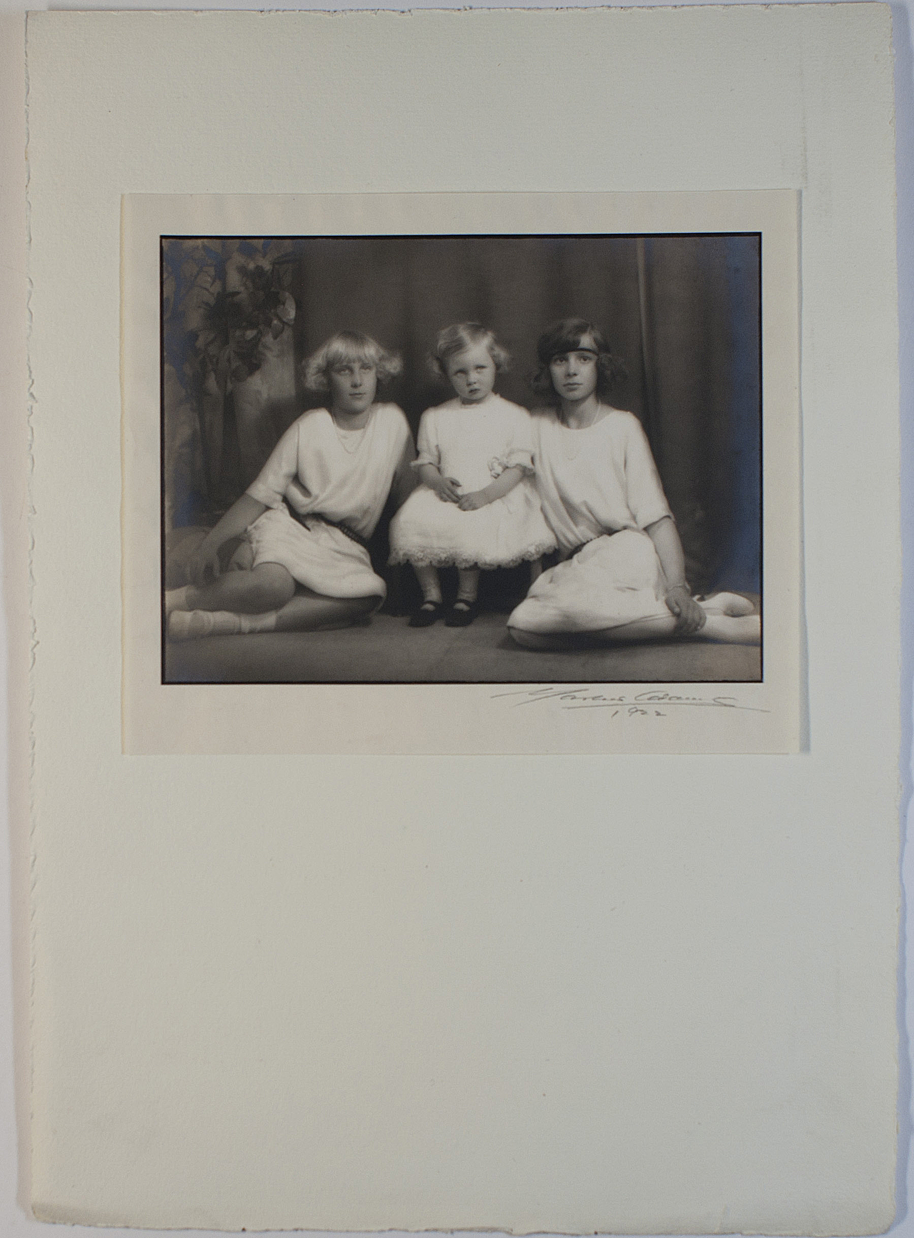(1909-2002) and MARIA CRISTINA (1911-1996), Infantas, the daughters of Alfonso XIII and Queen Victoria Eugenia] — Sophie Dupré Autographs