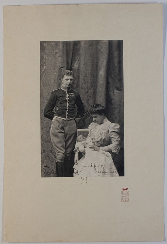 (1884-1958, Prince of Bavaria and Spain, grandson of Isabel II, his first wife MARIA TERESA, 1882-1912, sister of Alfonso XIII, and their first child LUIS ALFONSO, b. 1906) — Sophie Dupré Autographs
