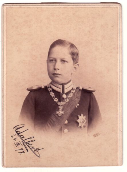 (Prince, 1884-1948, 3rd son of Kaiser Wilhelm II, married  Princess Adelheid of Saxe-Meiningen) — Sophie Dupré Autographs