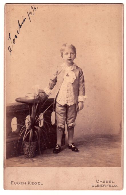 (Prince, 1890-1920, youngest son of Kaiser Wilhelm II, married Princess Marie-Auguste of Anhalt, committed suicide after his father's abdication) — Sophie Dupré Autographs