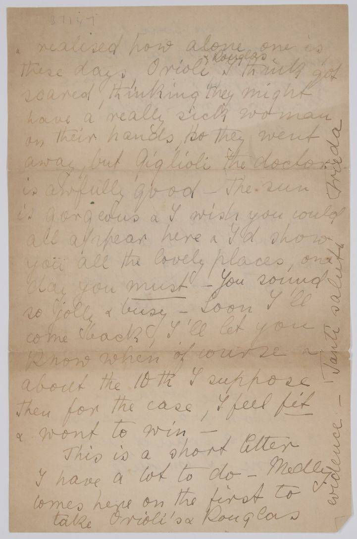 (Frieda, 1879-1956, wife of the author D. H. Lawrence) — Sophie Dupré Autographs
