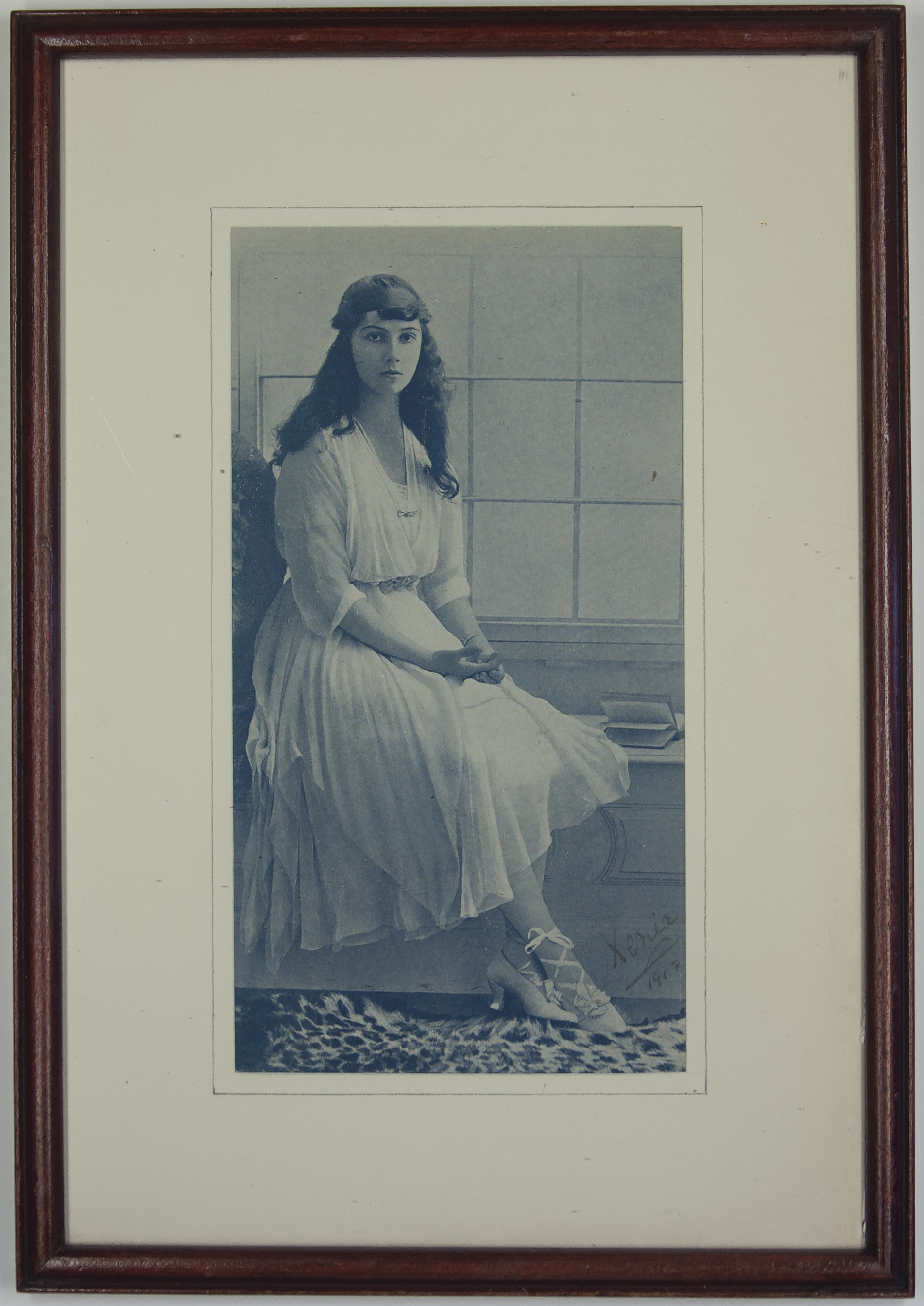 (Princess of Russia, 1901-1974, daughter of Grand Duke Georgi Mikhailovich, 1863-1919, and of Princess Maria of Greece, 1876-1940, married Prince Paul Chavchavadze and spent her life from 1914 in exile)  and her sister  XENIA (Princess of Russia, 1903-1965) — Sophie Dupré Autographs