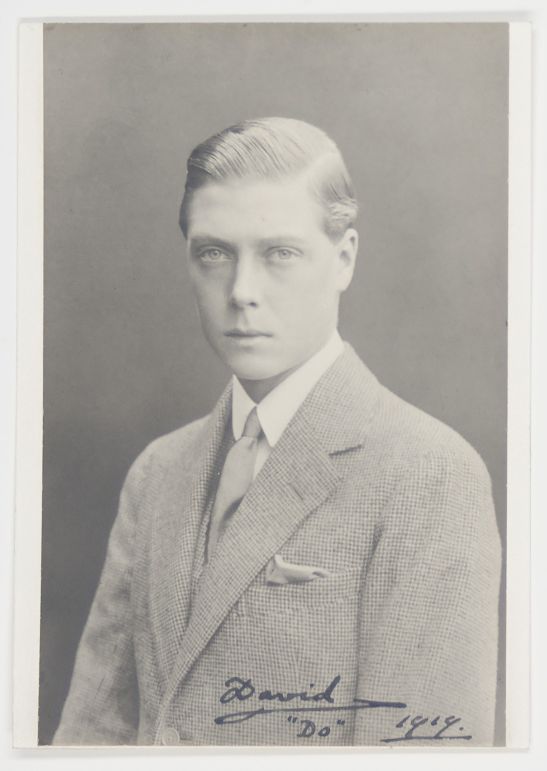 (1894-1972, King of Great Britain, Later the Duke of Windsor) — Sophie Dupré Autographs