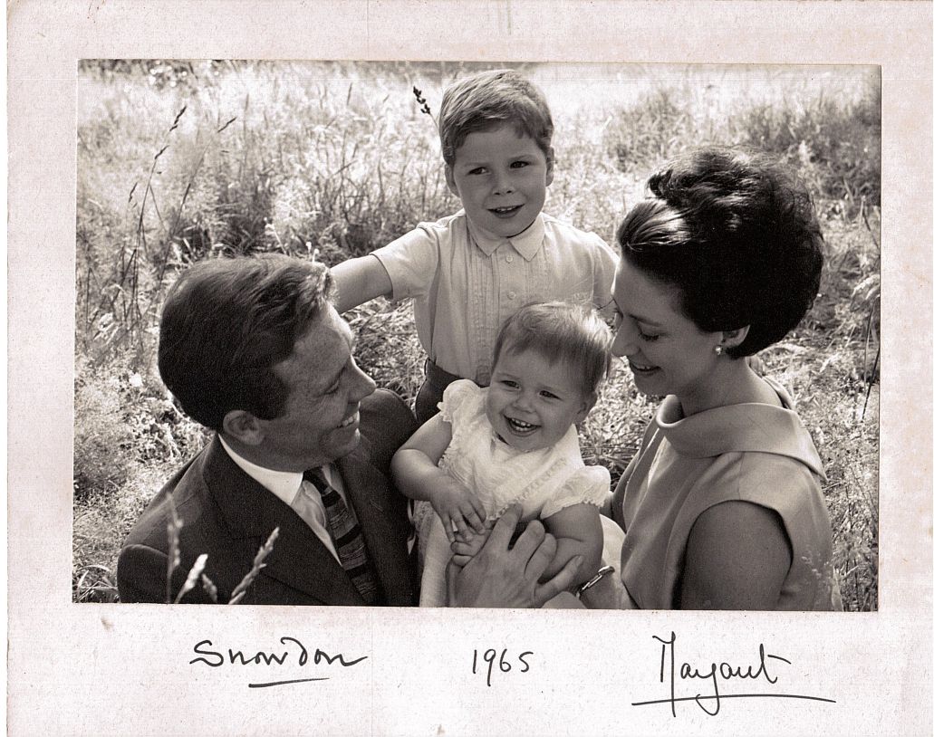 (Rose, 1930-2002, Princess, Sister of Queen Elizabeth II, Countess of Snowdon) and her husband Antony ARMSTRONG-JONES (1st Earl of Snowdon, born 1930, Photographer and Film Maker) — Sophie Dupré Autographs