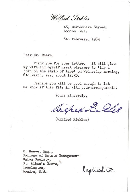 (Wilfred, 1904-1978, Broadcaster) — Sophie Dupré Autographs